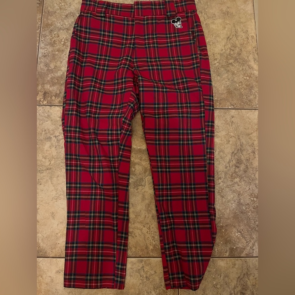 Forever 21 x Disney plaid pants